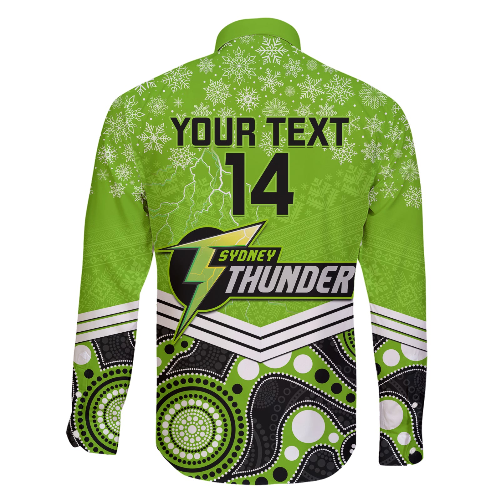 custom-thunder-cricket-christmas-family-matching-short-sleeve-bodycon-dress-and-hawaiian-shirt-merry-xmas-2023-indigenous-art