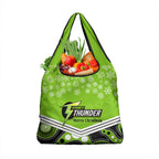Thunder Cricket Christmas Grocery Bag Merry Xmas Indigenous Art