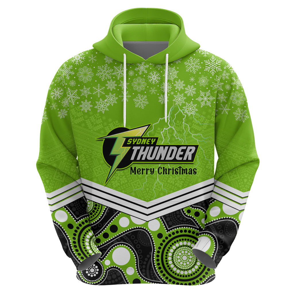 custom-thunder-cricket-christmas-hoodie-merry-xmas-2023-indigenous-art