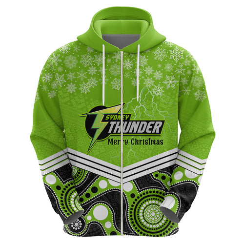 custom-thunder-cricket-christmas-hoodie-merry-xmas-2023-indigenous-art