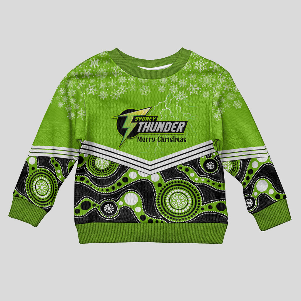 custom-thunder-cricket-christmas-kid-ugly-christmas-sweater-merry-xmas-2023-indigenous-art