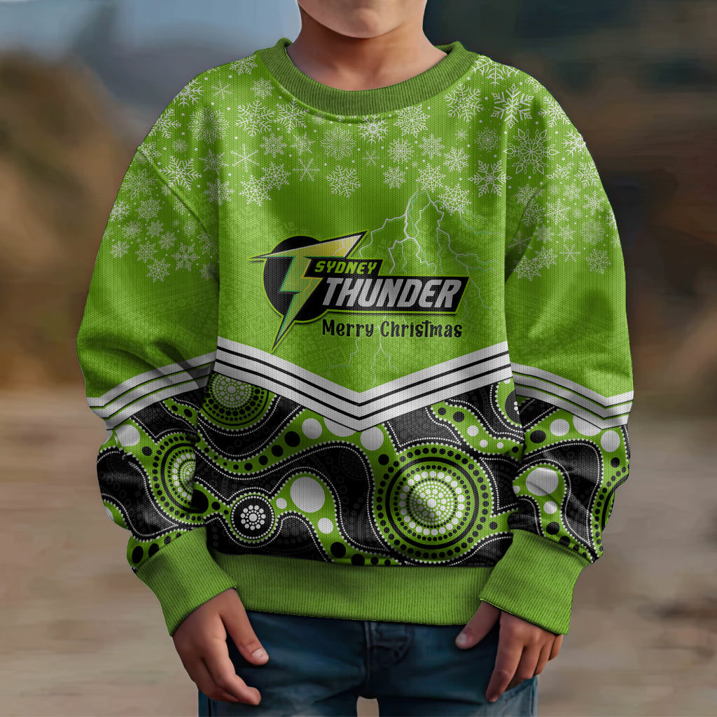 custom-thunder-cricket-christmas-kid-ugly-christmas-sweater-merry-xmas-2023-indigenous-art