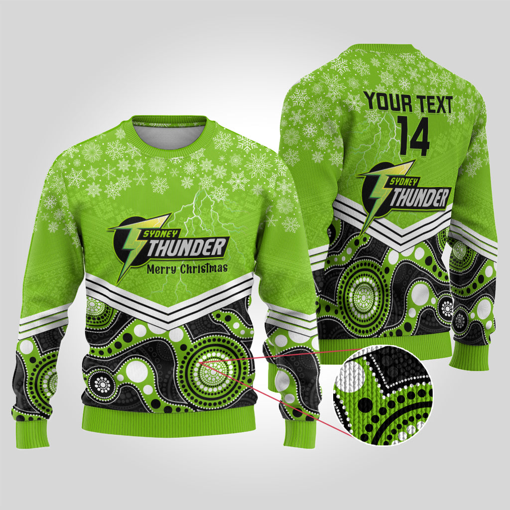 custom-thunder-cricket-christmas-ugly-christmas-sweater-merry-xmas-2023-indigenous-art