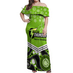 custom-thunder-cricket-christmas-off-shoulder-maxi-dress-merry-xmas-2023-indigenous-art