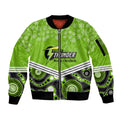 custom-thunder-cricket-christmas-sleeve-zip-bomber-jacket-merry-xmas-2023-indigenous-art