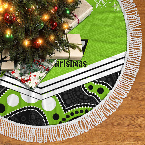 thunder-cricket-christmas-tree-skirt-merry-xmas-2023-indigenous-art