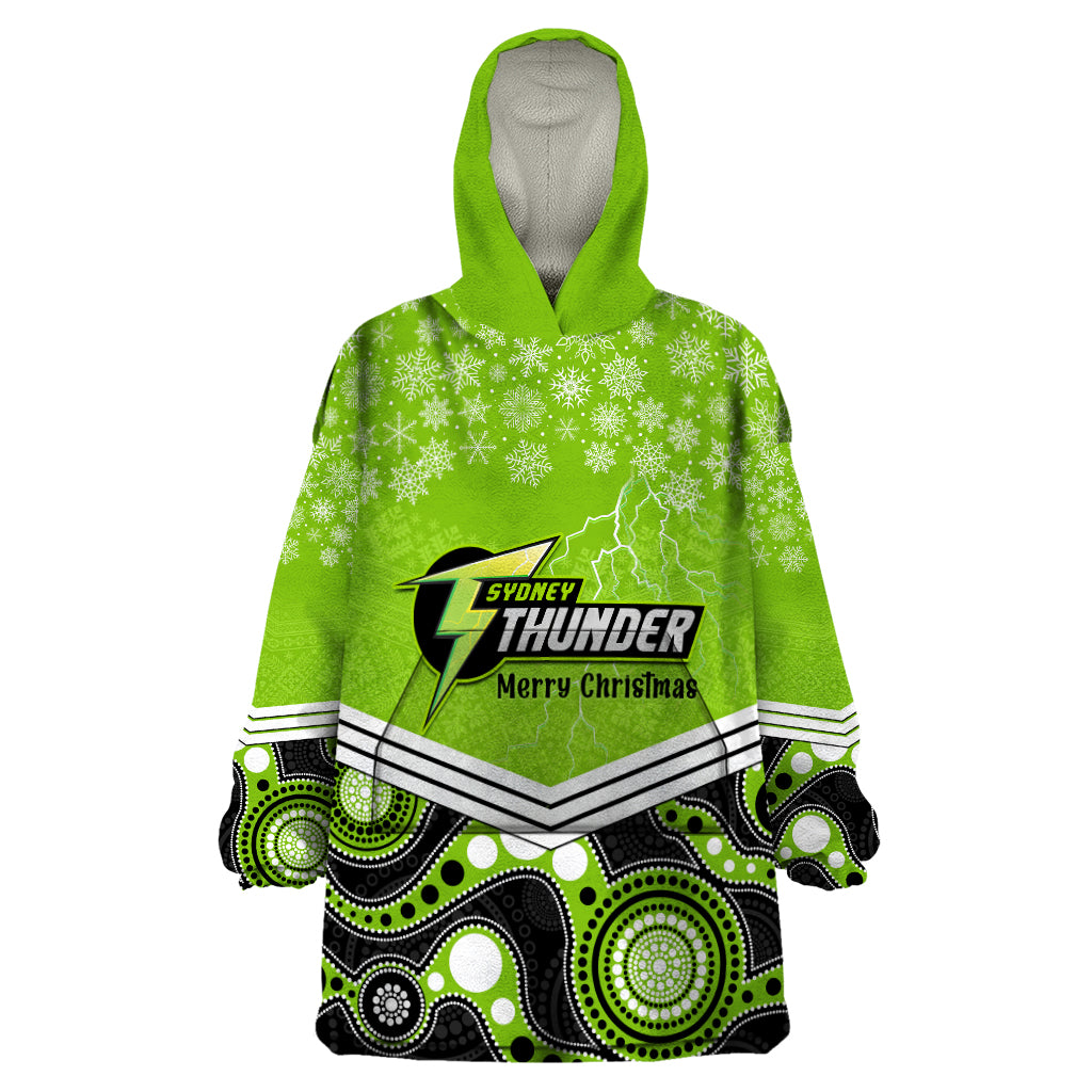 custom-thunder-cricket-christmas-wearable-blanket-hoodie-merry-xmas-2023-indigenous-art