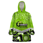 custom-thunder-cricket-christmas-wearable-blanket-hoodie-merry-xmas-2023-indigenous-art