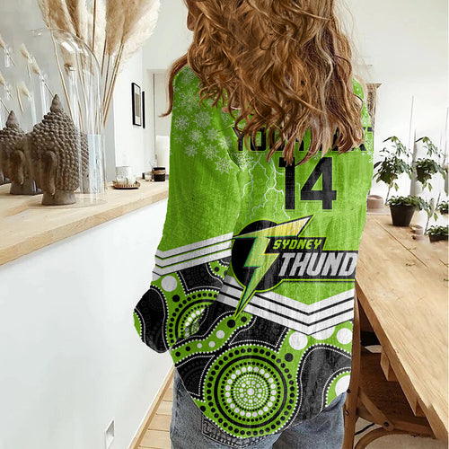 custom-thunder-cricket-christmas-women-casual-shirt-merry-xmas-2023-indigenous-art
