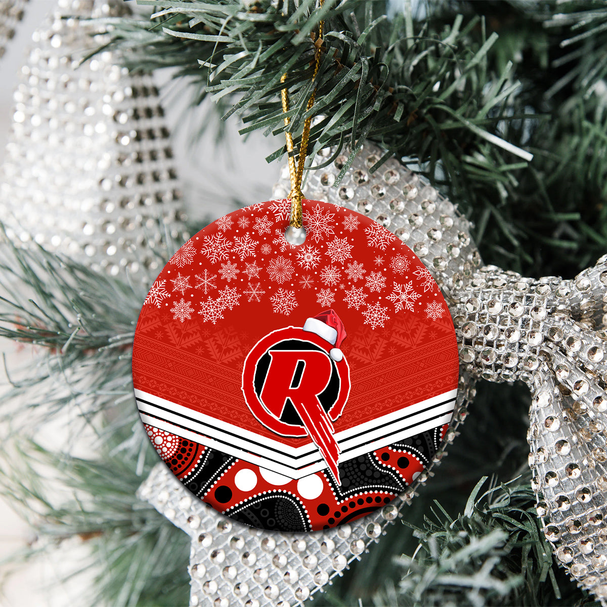 custom-melbourne-renegades-cricket-christmas-ceramic-ornament-merry-xmas-2023-indigenous-art
