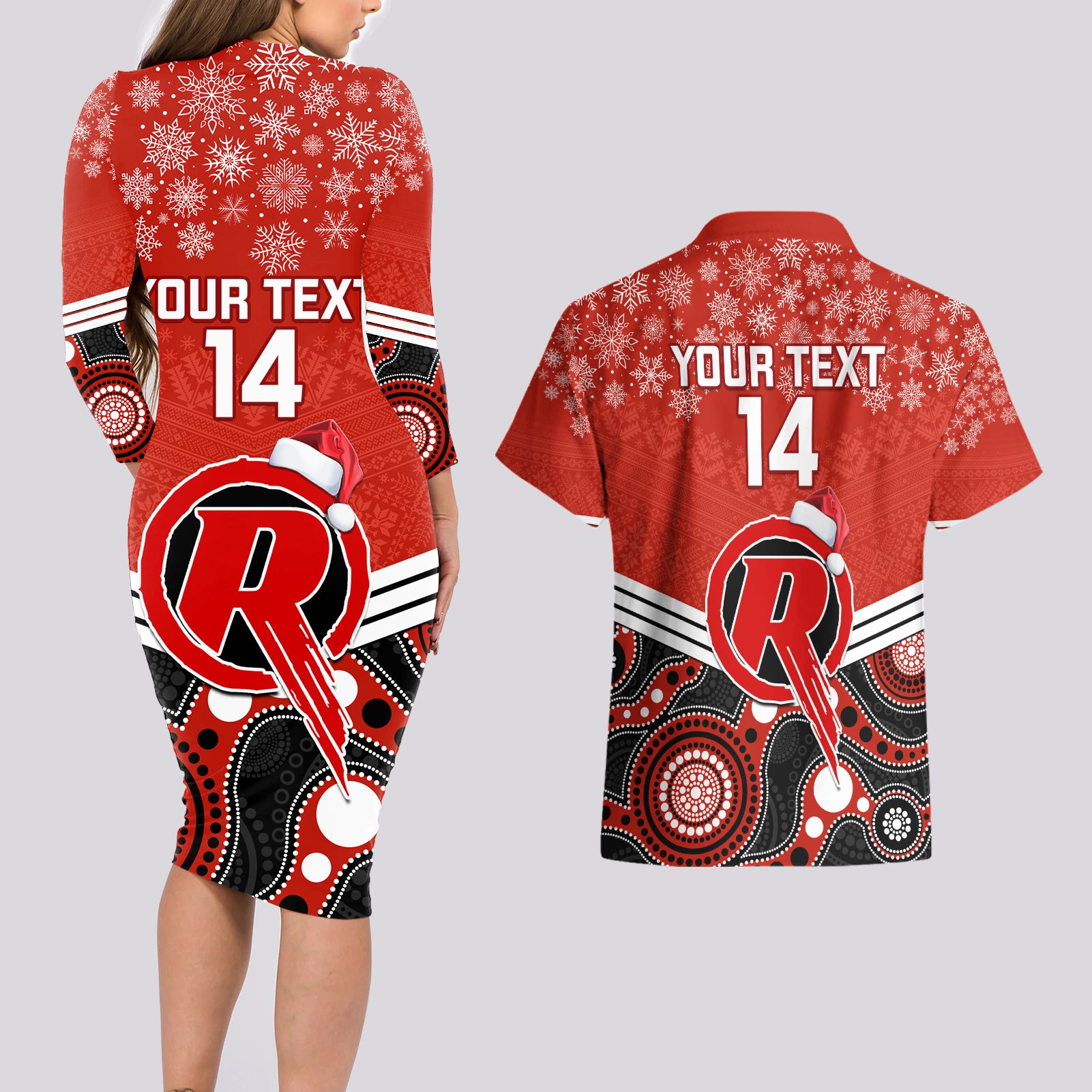custom-melbourne-renegades-cricket-christmas-couples-matching-long-sleeve-bodycon-dress-and-hawaiian-shirt-merry-xmas-2023-indigenous-art