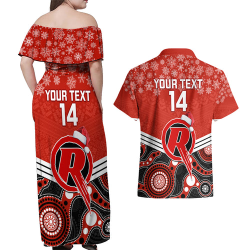 custom-melbourne-renegades-cricket-christmas-couples-matching-off-shoulder-maxi-dress-and-hawaiian-shirt-merry-xmas-2023-indigenous-art