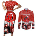 custom-melbourne-renegades-cricket-christmas-couples-matching-short-sleeve-bodycon-dress-and-long-sleeve-button-shirt-merry-xmas-2023-indigenous-art