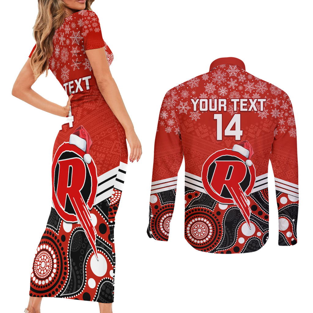 custom-melbourne-renegades-cricket-christmas-couples-matching-short-sleeve-bodycon-dress-and-long-sleeve-button-shirt-merry-xmas-2023-indigenous-art