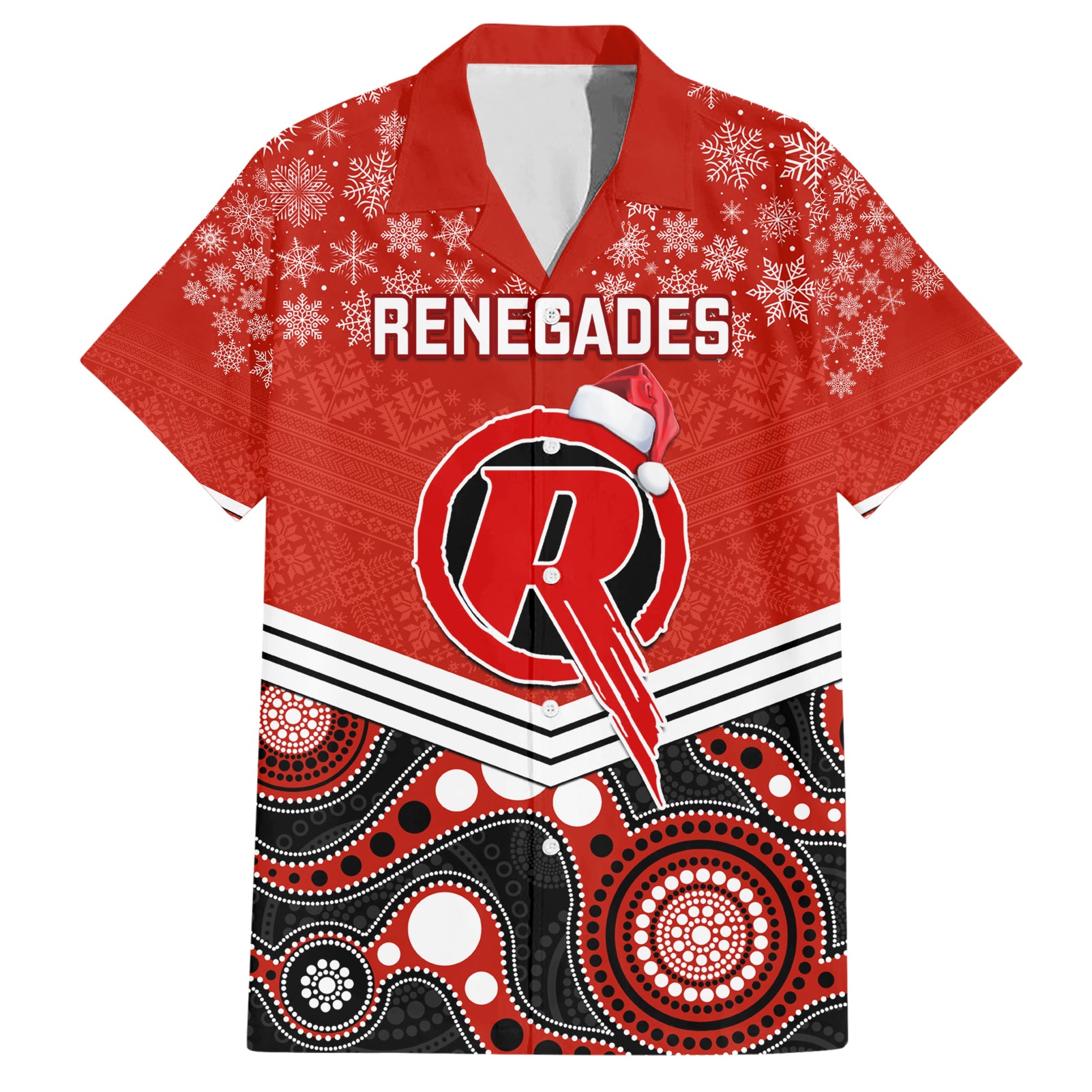 custom-melbourne-renegades-cricket-christmas-hawaiian-shirt-merry-xmas-2023-indigenous-art
