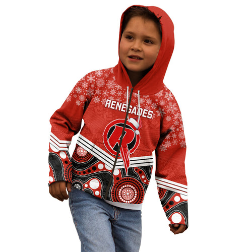 custom-melbourne-renegades-cricket-christmas-kid-hoodie-merry-xmas-2023-indigenous-art
