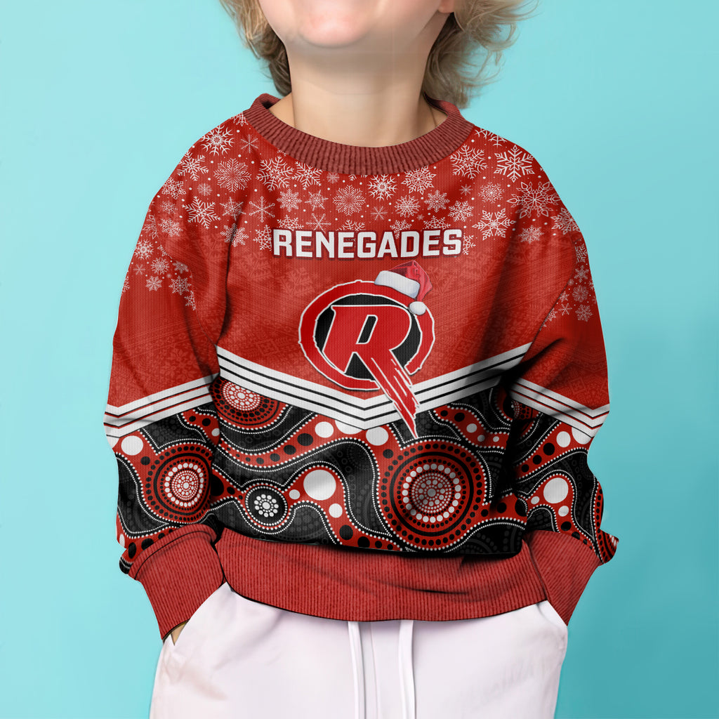 custom-melbourne-renegades-cricket-christmas-kid-ugly-christmas-sweater-merry-xmas-2023-indigenous-art