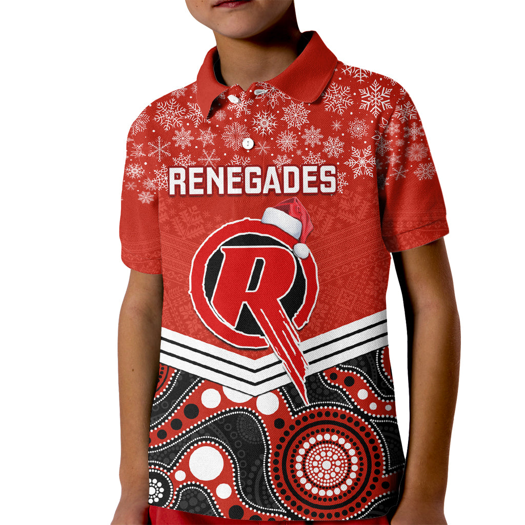 custom-melbourne-renegades-cricket-christmas-kid-polo-shirt-merry-xmas-2023-indigenous-art