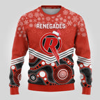 custom-melbourne-renegades-cricket-christmas-ugly-christmas-sweater-merry-xmas-2023-indigenous-art