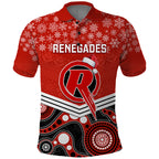 custom-melbourne-renegades-cricket-christmas-polo-shirt-merry-xmas-2023-indigenous-art