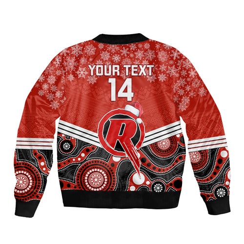 custom-melbourne-renegades-cricket-christmas-sleeve-zip-bomber-jacket-merry-xmas-2023-indigenous-art