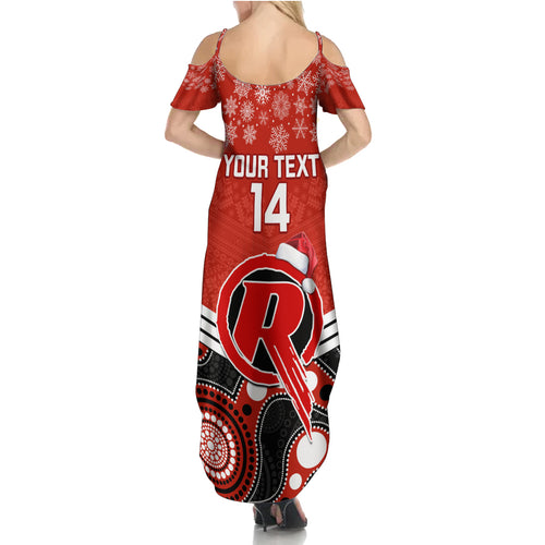 custom-melbourne-renegades-cricket-christmas-summer-maxi-dress-merry-xmas-2023-indigenous-art