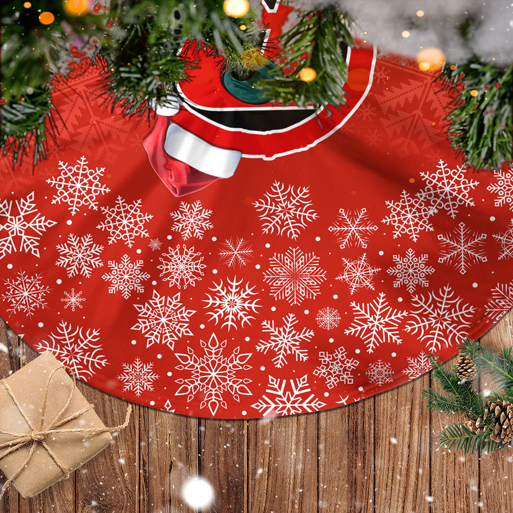 melbourne-renegades-cricket-christmas-tree-skirt-merry-xmas-2023-indigenous-art