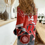 custom-melbourne-renegades-cricket-christmas-women-casual-shirt-merry-xmas-2023-indigenous-art