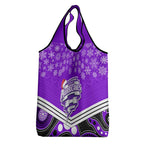 Hobart Hurricanes Cricket Christmas Grocery Bag Merry Xmas Indigenous Art