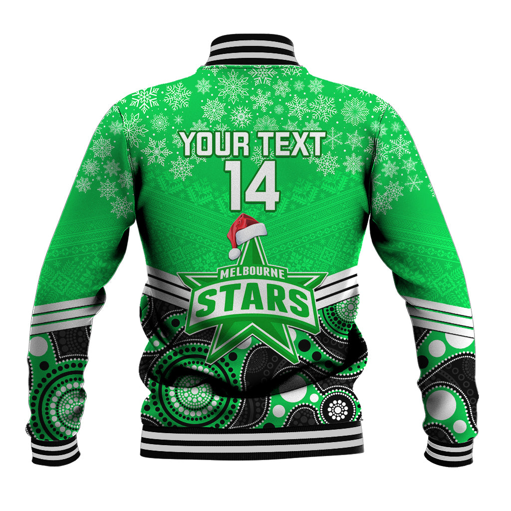 custom-melbourne-stars-cricket-christmas-baseball-jacket-merry-xmas-2023-indigenous-art