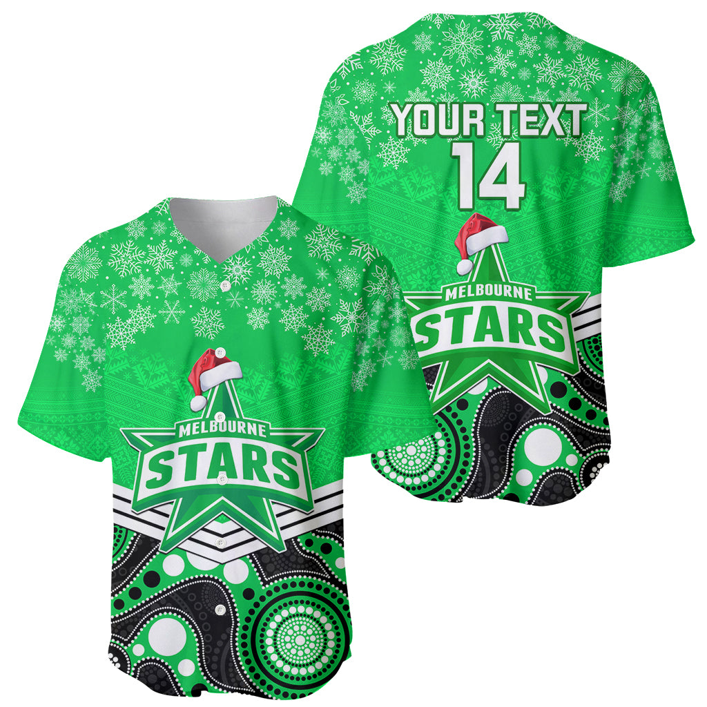 custom-melbourne-stars-cricket-christmas-baseball-jersey-merry-xmas-2023-indigenous-art