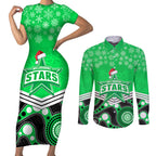 custom-melbourne-stars-cricket-christmas-couples-matching-short-sleeve-bodycon-dress-and-long-sleeve-button-shirt-merry-xmas-2023-indigenous-art