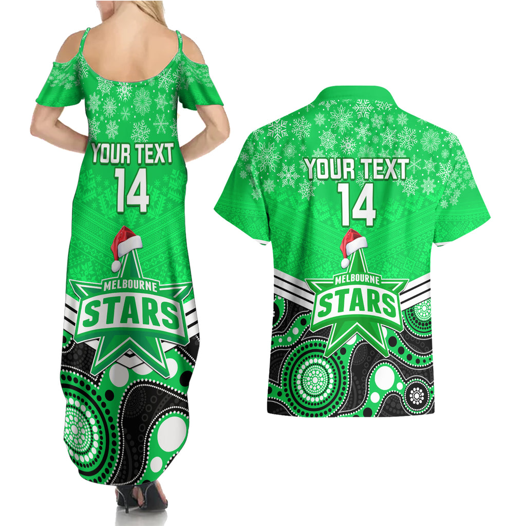 custom-melbourne-stars-cricket-christmas-couples-matching-summer-maxi-dress-and-hawaiian-shirt-merry-xmas-2023-indigenous-art