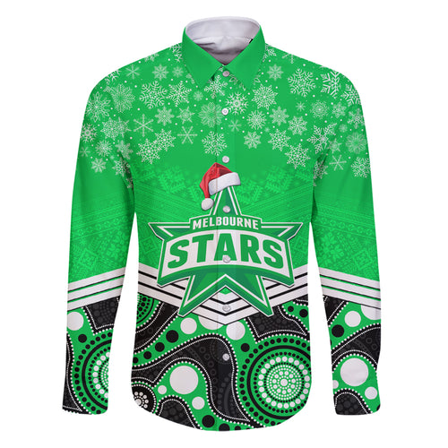 custom-melbourne-stars-cricket-christmas-family-matching-puletasi-dress-and-hawaiian-shirt-merry-xmas-2023-indigenous-art