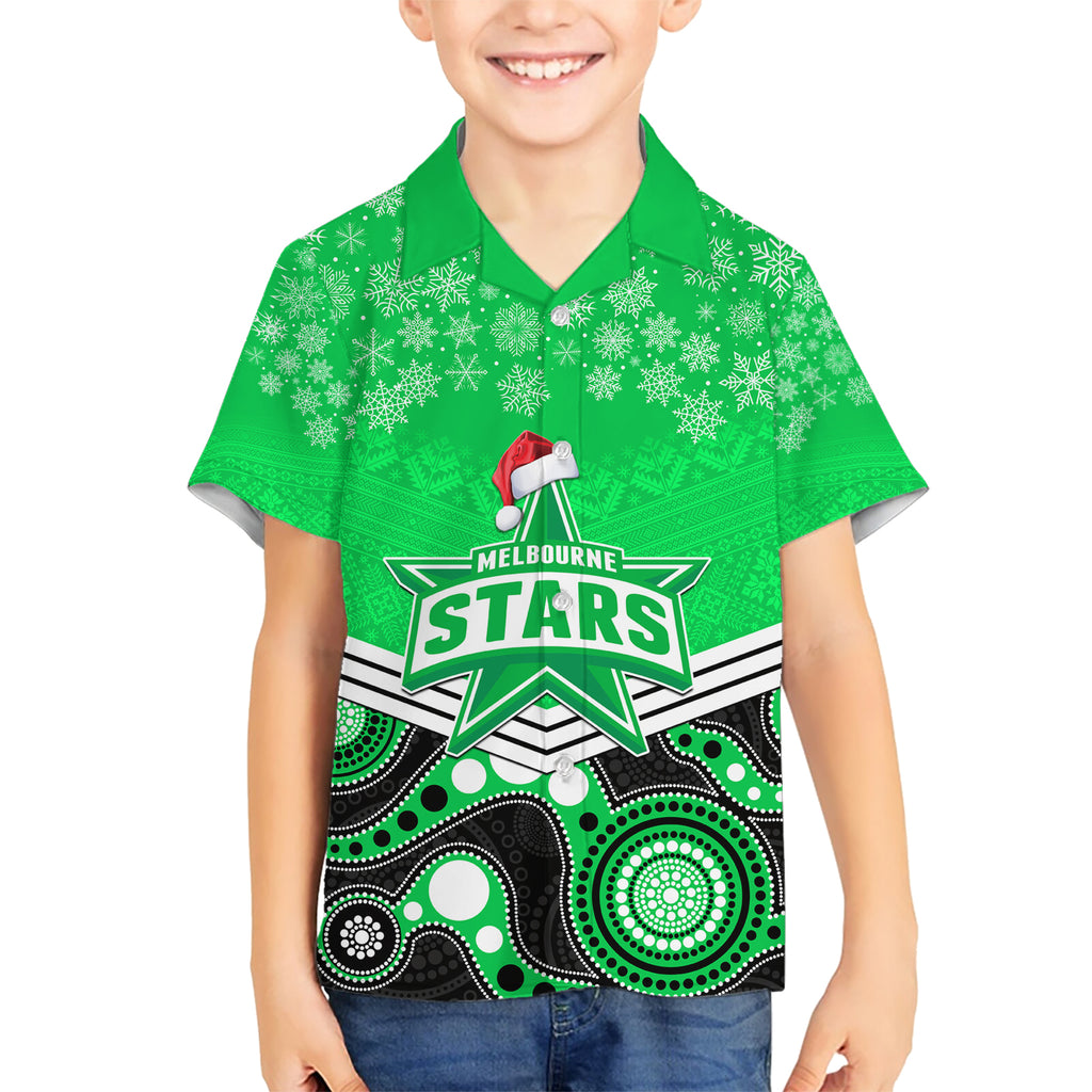 custom-melbourne-stars-cricket-christmas-hawaiian-shirt-merry-xmas-2023-indigenous-art