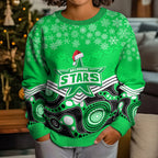 custom-melbourne-stars-cricket-christmas-kid-ugly-christmas-sweater-merry-xmas-2023-indigenous-art