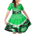 custom-melbourne-stars-cricket-christmas-kid-short-sleeve-dress-merry-xmas-2023-indigenous-art