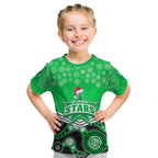 custom-melbourne-stars-cricket-christmas-kid-t-shirt-merry-xmas-2023-indigenous-art
