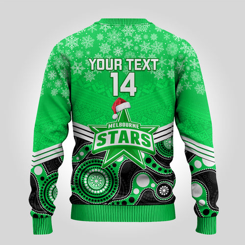 custom-melbourne-stars-cricket-christmas-ugly-christmas-sweater-merry-xmas-2023-indigenous-art