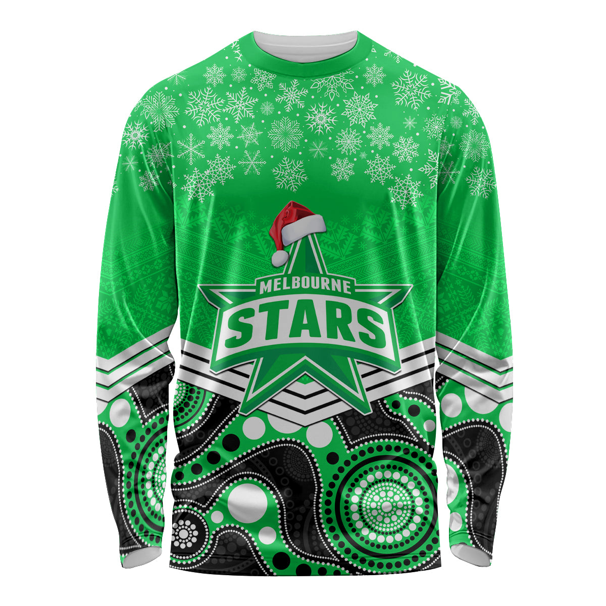 custom-melbourne-stars-cricket-christmas-long-sleeve-shirt-merry-xmas-2023-indigenous-art