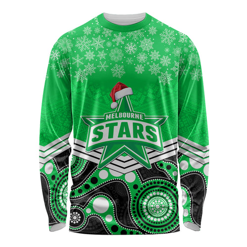 custom-melbourne-stars-cricket-christmas-long-sleeve-shirt-merry-xmas-2023-indigenous-art