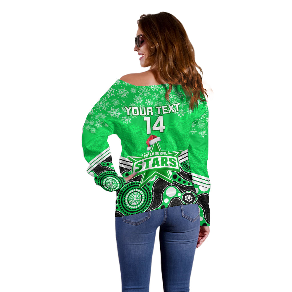 custom-melbourne-stars-cricket-christmas-off-shoulder-sweater-merry-xmas-2023-indigenous-art