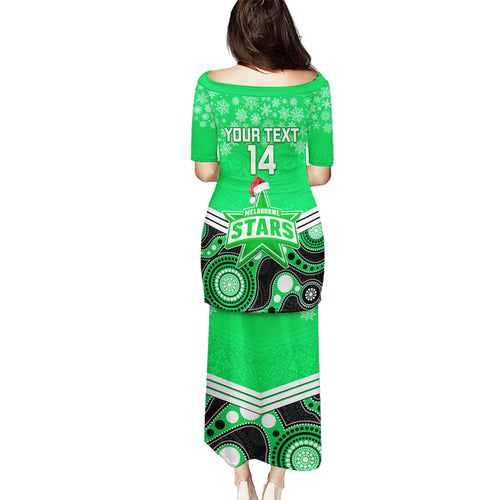 custom-melbourne-stars-cricket-christmas-puletasi-merry-xmas-2023-indigenous-art