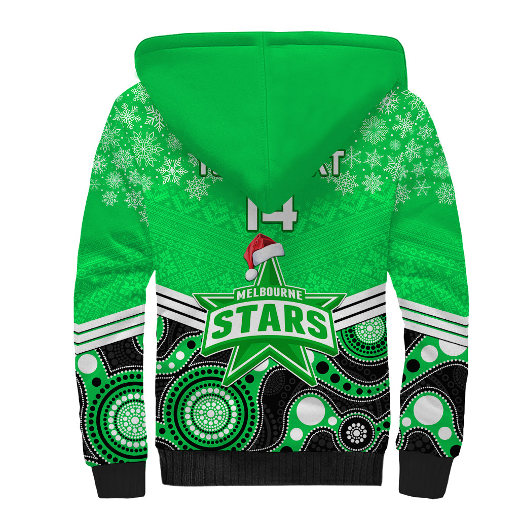 custom-melbourne-stars-cricket-christmas-sherpa-hoodie-merry-xmas-2023-indigenous-art