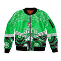 custom-melbourne-stars-cricket-christmas-sleeve-zip-bomber-jacket-merry-xmas-2023-indigenous-art