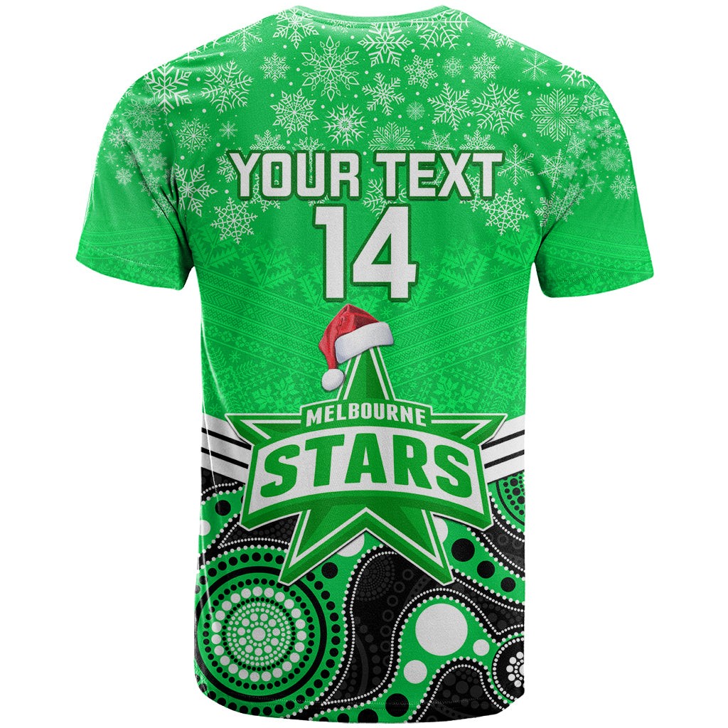 custom-melbourne-stars-cricket-christmas-t-shirt-merry-xmas-2023-indigenous-art