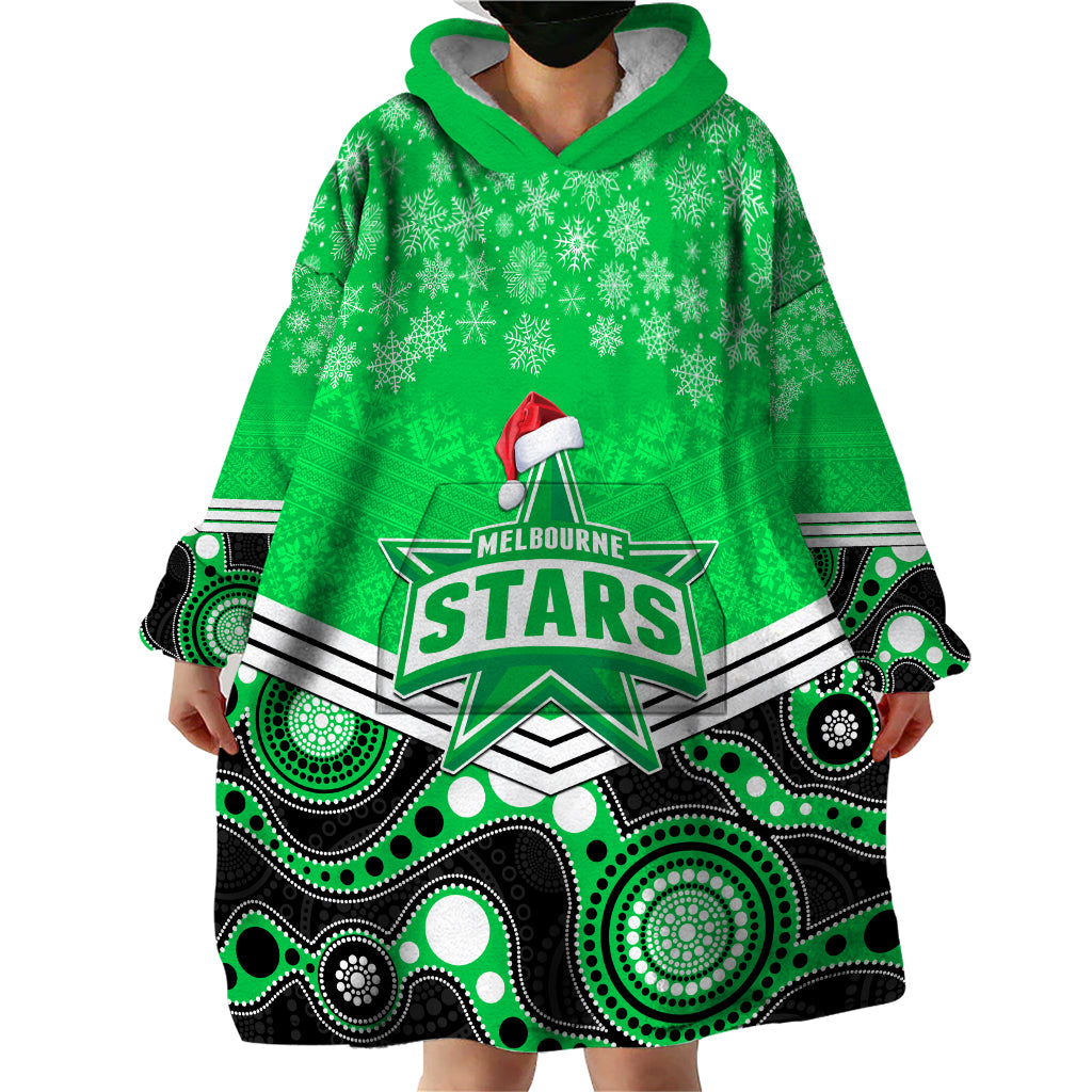 custom-melbourne-stars-cricket-christmas-wearable-blanket-hoodie-merry-xmas-2023-indigenous-art