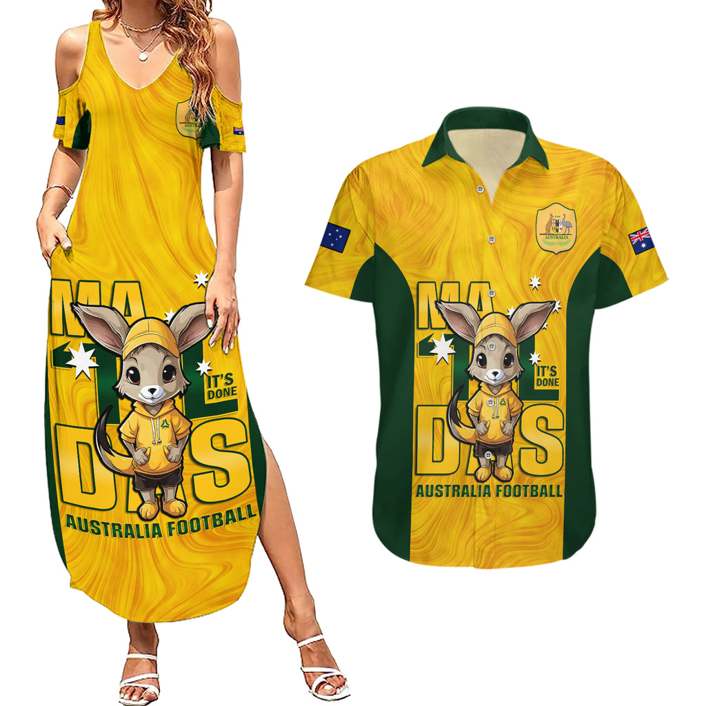 custom-matildas-couples-matching-summer-maxi-dress-and-hawaiian-shirt-australian-cute-mascot-unique-gold-version