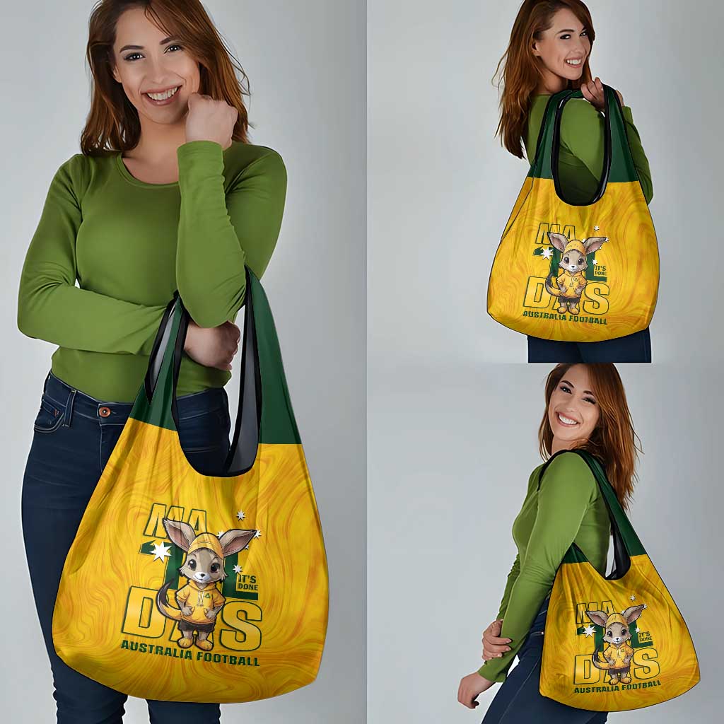 Gold Matildas Grocery Bag Australian Cute Mascot Unique