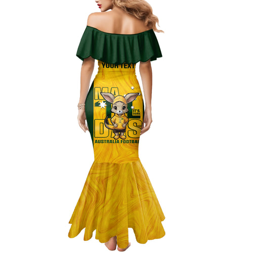 custom-matildas-mermaid-dress-australian-cute-mascot-unique-gold-version